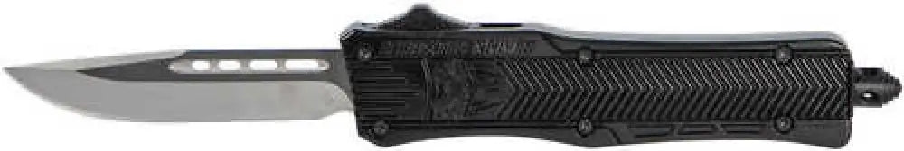 Cobra Tec Knives Llc Sbctk1sdns Ctk-1 Small 2.75’’ 440c Stainless Steel Black Drop Point Zinc-aluminum Alloy