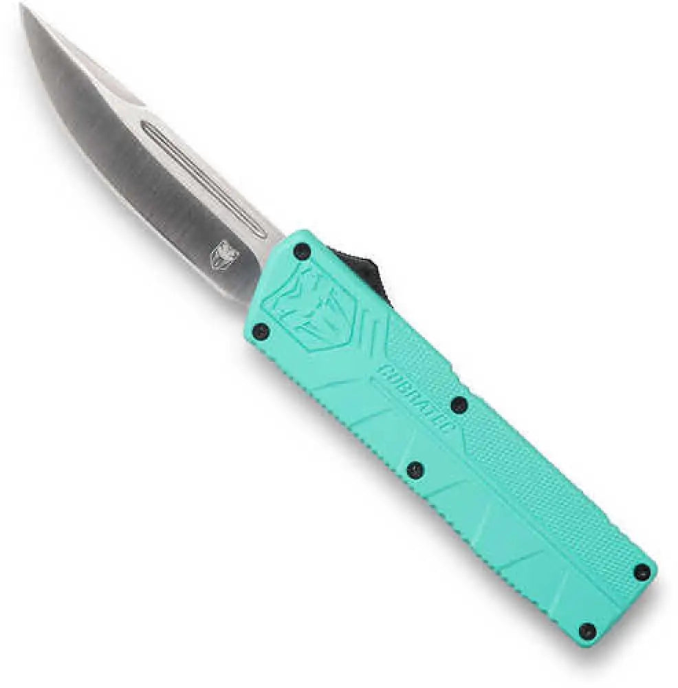 Cobra Tec Knives Tfctlwdns Lightweight 3.25’’ D2 Steel Drop Point Aluminum Alloy Tiffany Blue