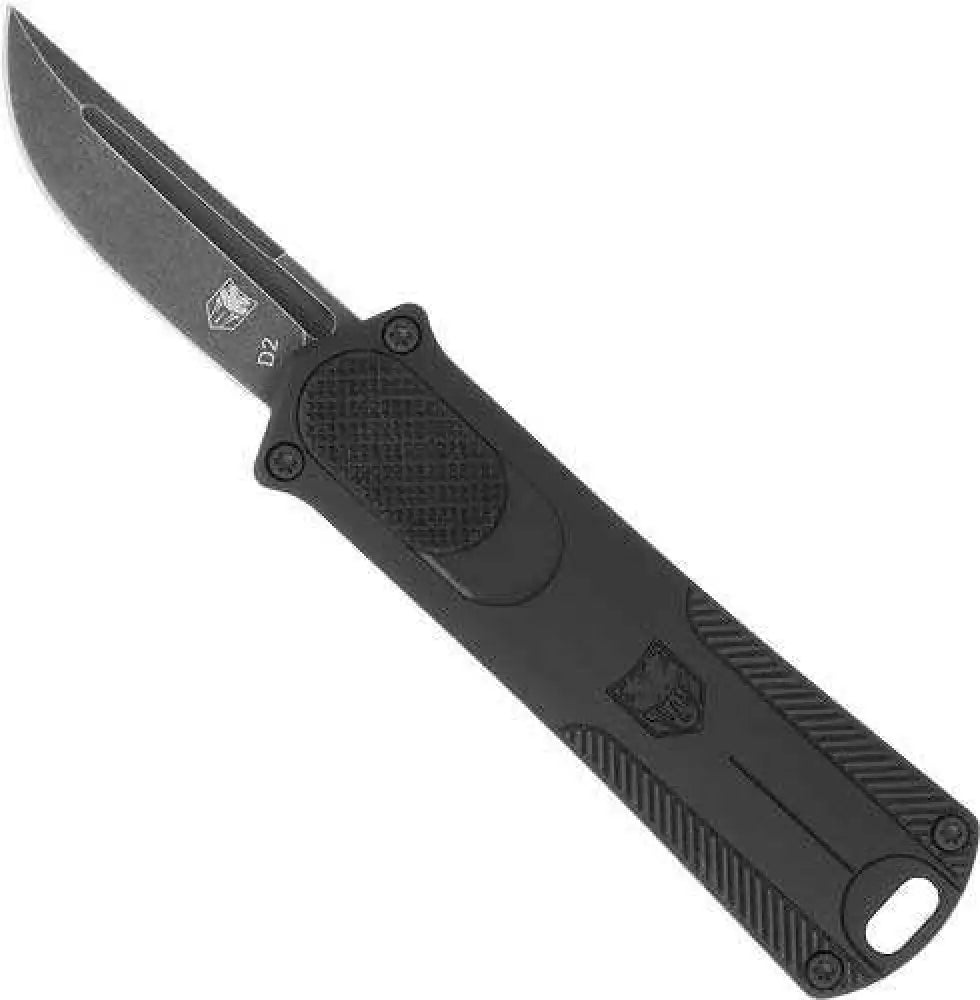 Cobratec California 952 Otf Black 1.75’’ D2 Steel Drop Pnt - Cali952blkdns