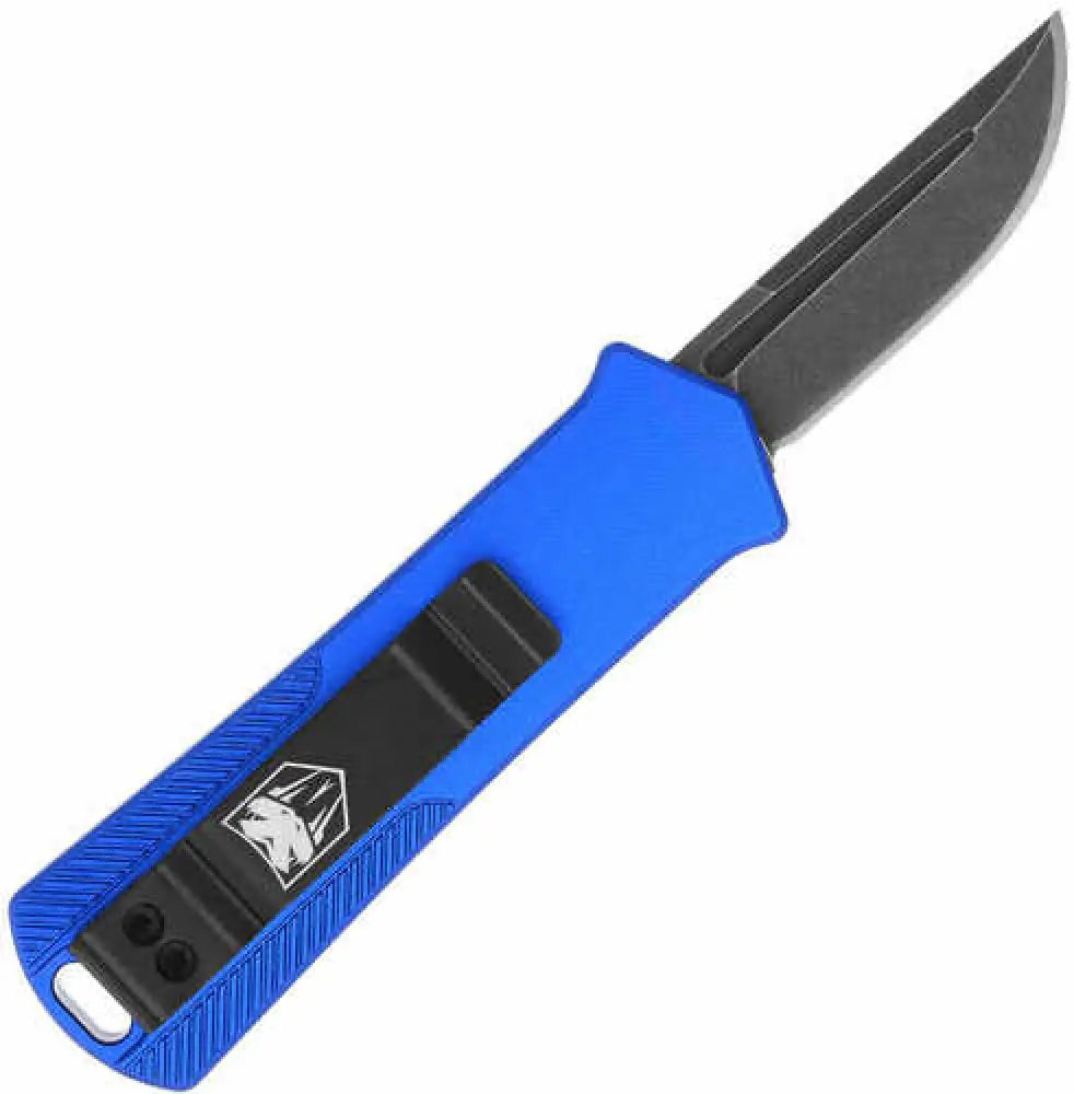 Cobratec Knives California Otf 952 Blue Tanto not Serrated - Cali952blutns
