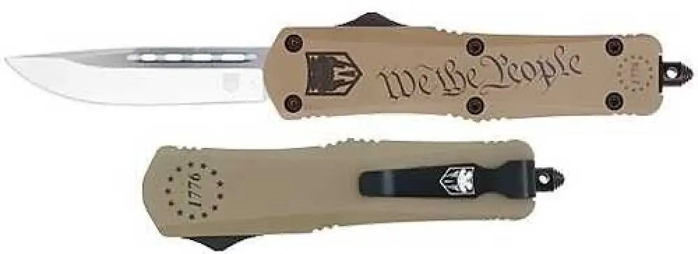 Cobratec Medium Fs3 Otf we the People 3’’ Dagger Non Serrated - Mwtpfs3dagns