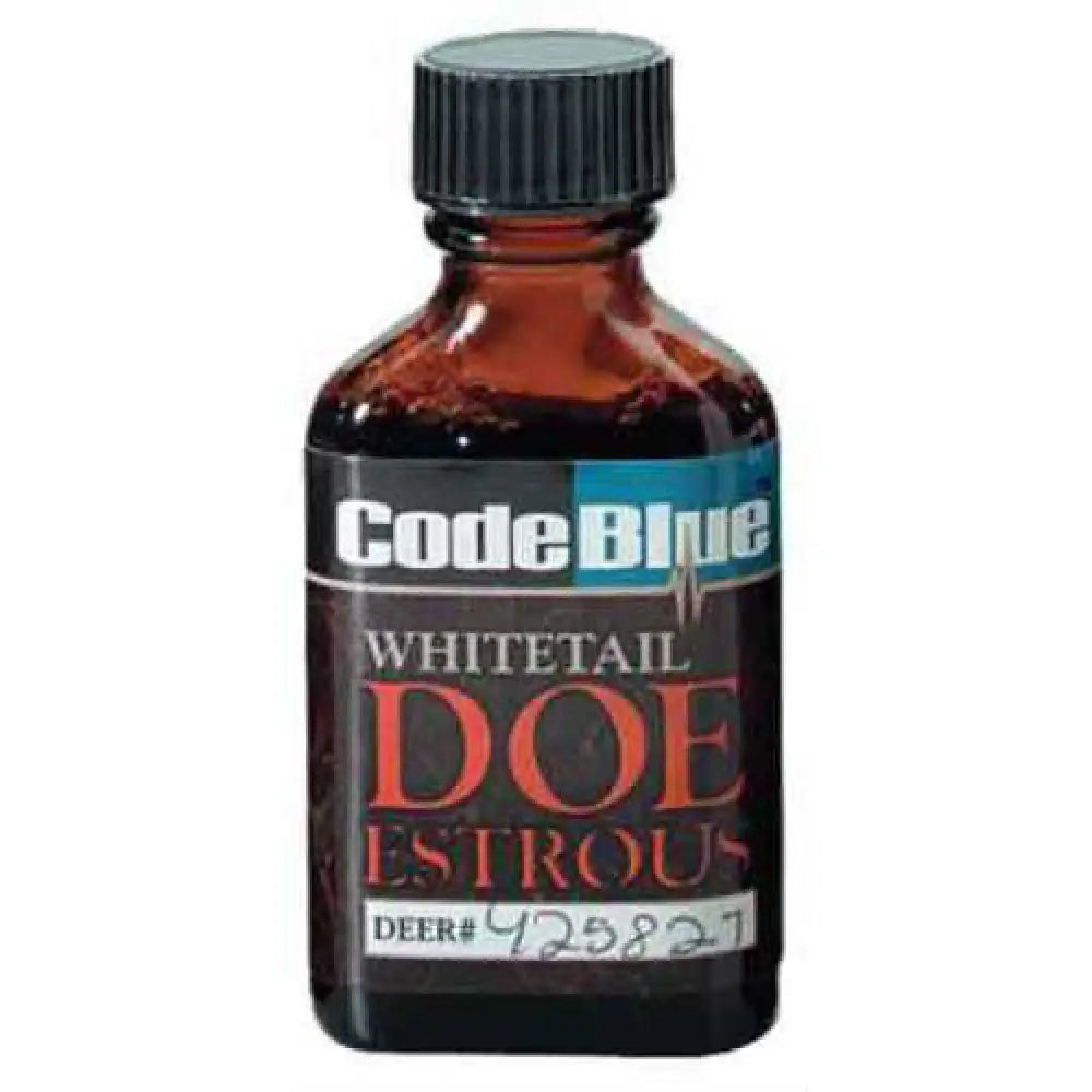 Code Blue / Knight and Hale Game Scent Whitetail Doe Estrous 1 Oz Oa1001