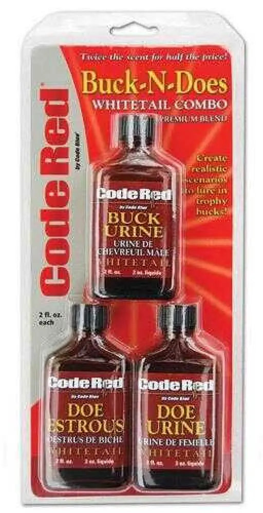Code Blue / Knight and Hale Red Game Scent Buck-n-does Combo Model: Oa1326
