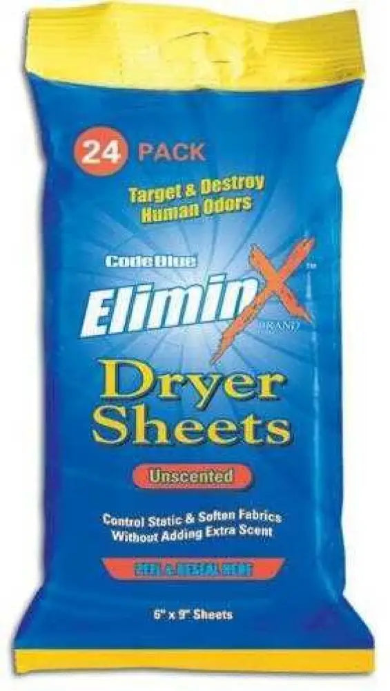 Code Blue / Knight and Hale Scent Eliminator Dryer Sheets Model: Oa1319