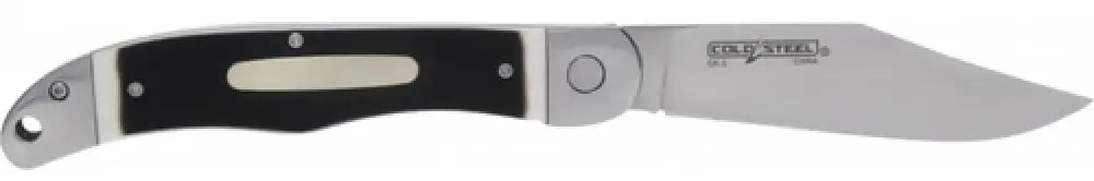 Cold Steel Cs20npm1z Ranch Boss Ii 4’’ Folding Clip Point Plain Satin Polished/5.25’’ Faux Sawed Bone Handle - Cs20npm1z