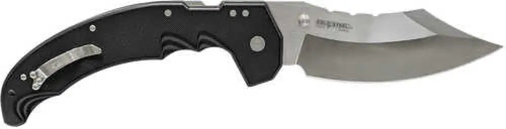Cold Steel Csfl60dplm Mayhem 6’’ Folding Clip Point Modified Cleaver Plain Satin Aus-10a Ss Blade/7.20’’ Black