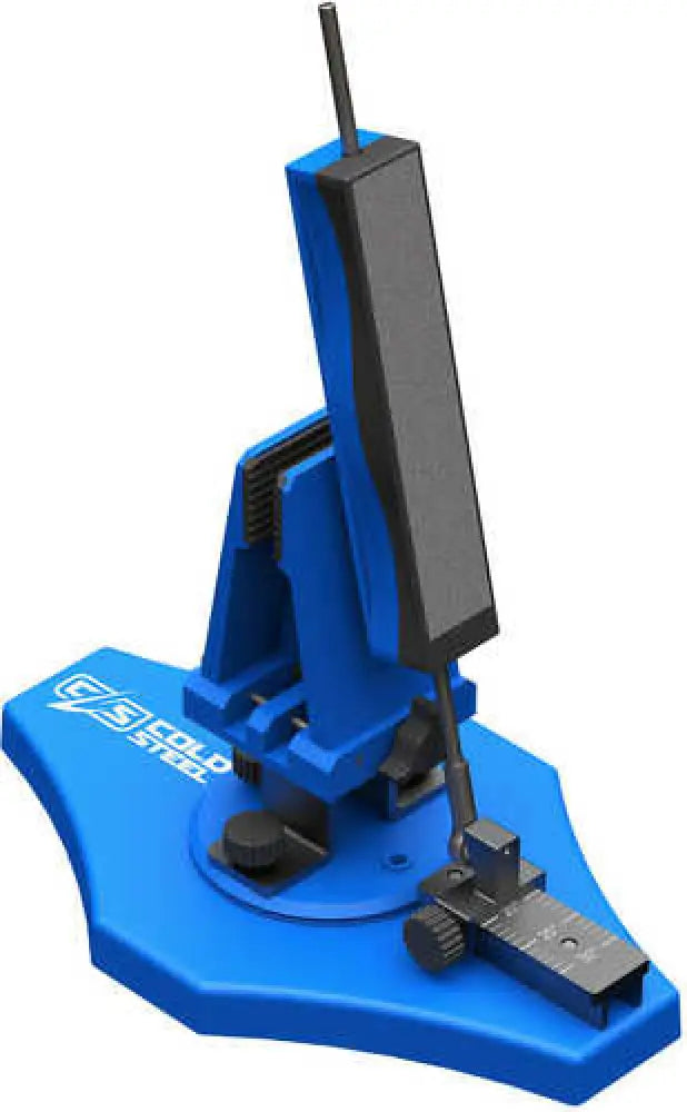 Cold Steel Csksbks Benchtop Knife Sharpener Blue Fixed Diamond Includes Carry Case - Csksbks