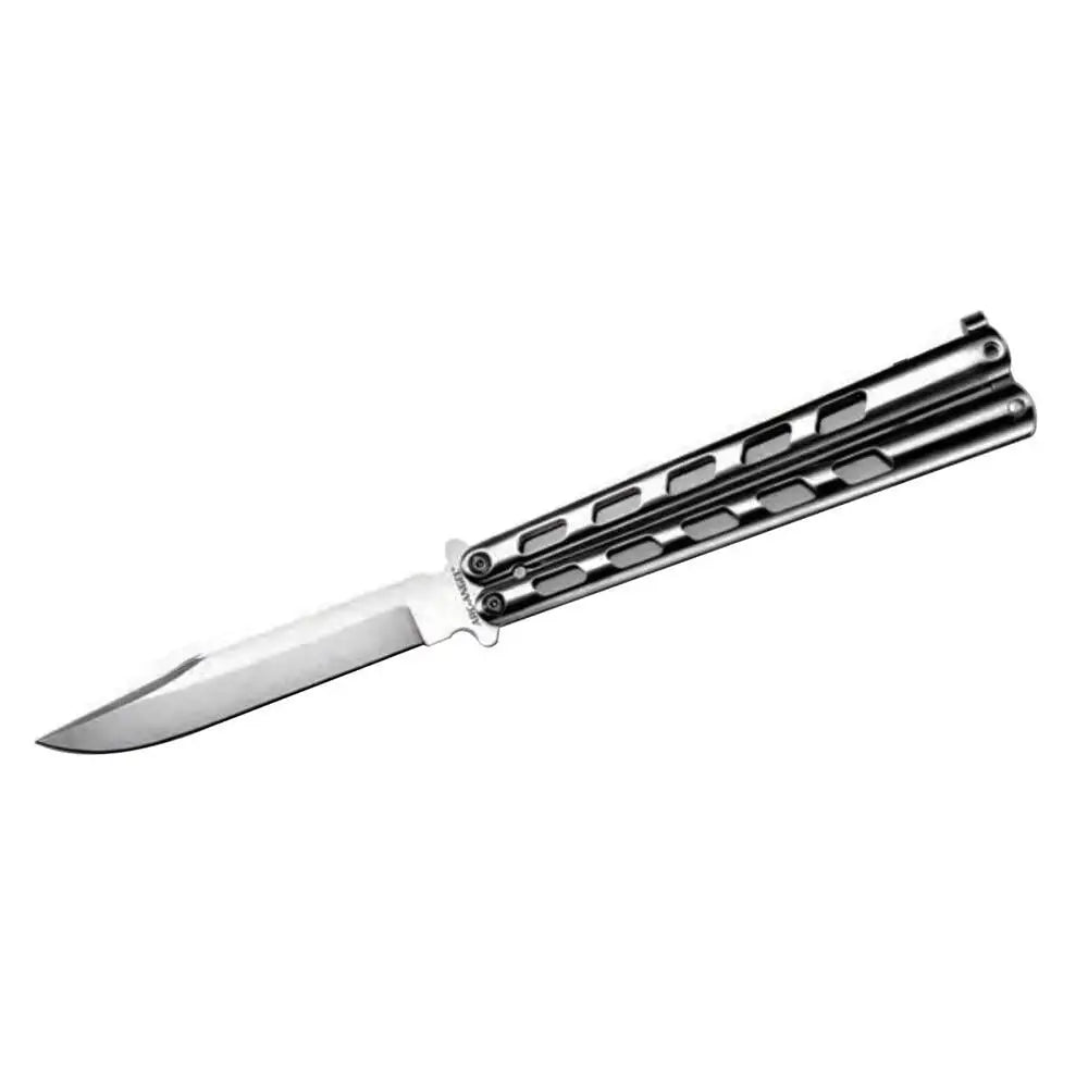 Cold Steel Knives Arc Angel Balisong Knife 4-1/2’’ Clip Point Blade Silver Buy at Faith and Freedom Outdoors