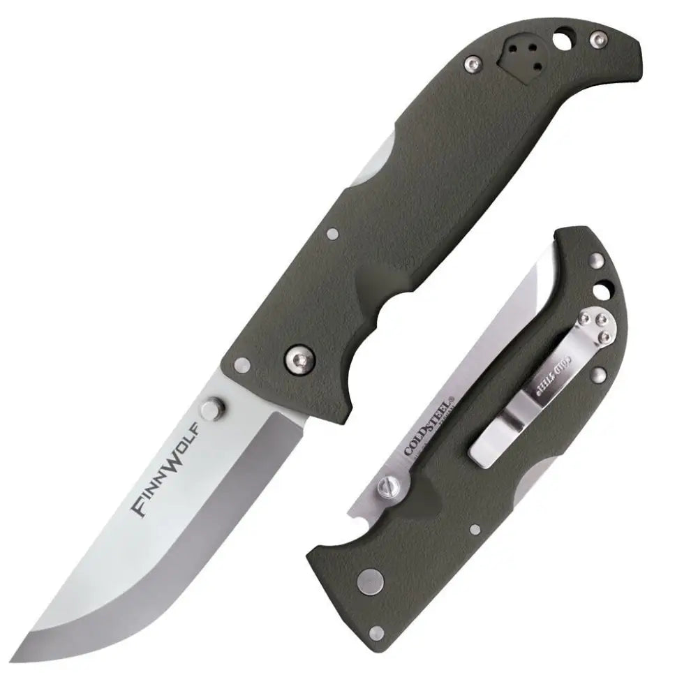 Cold Steel Knives & Edged Tools|knives Finn Wolf Lockback Folding Knife - 3-1/2’’ Blade Od Green Buy at Faith