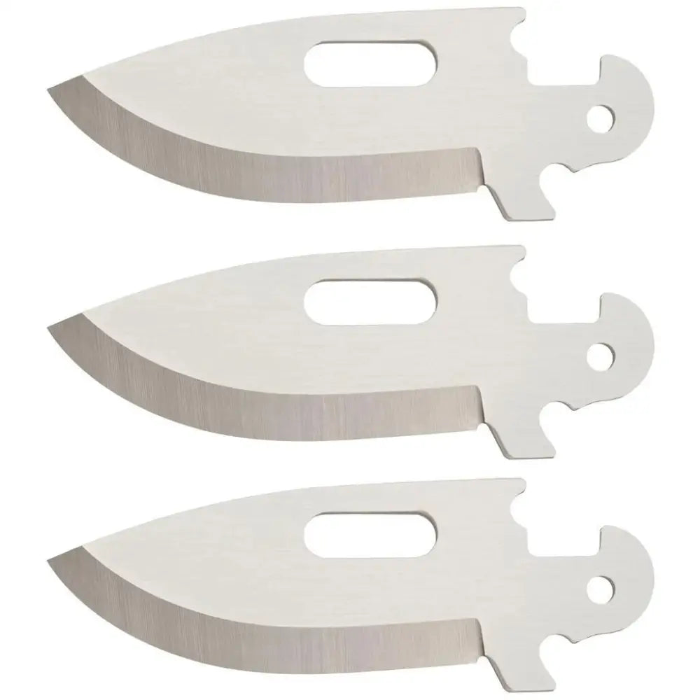 Cold Steel Knives & Edged Tools|knives|knives Tools Click-n-cut Replacement Blade 3/pk - 2-1/2’’ Drop Point Buy