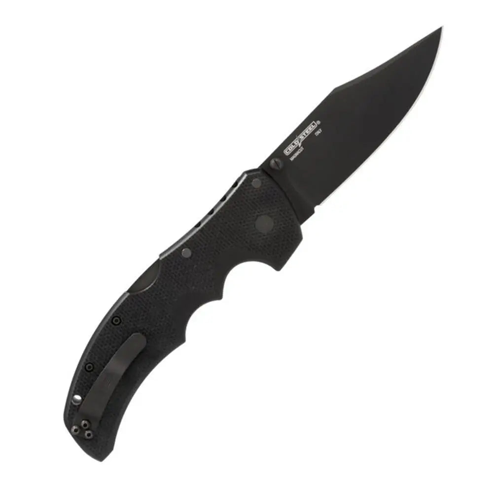 Cold Steel Knives Recon 1 Magnacut Folding Knife 4’’ Clip Point Blade Black Buy at Faith and Freedom Outdoors