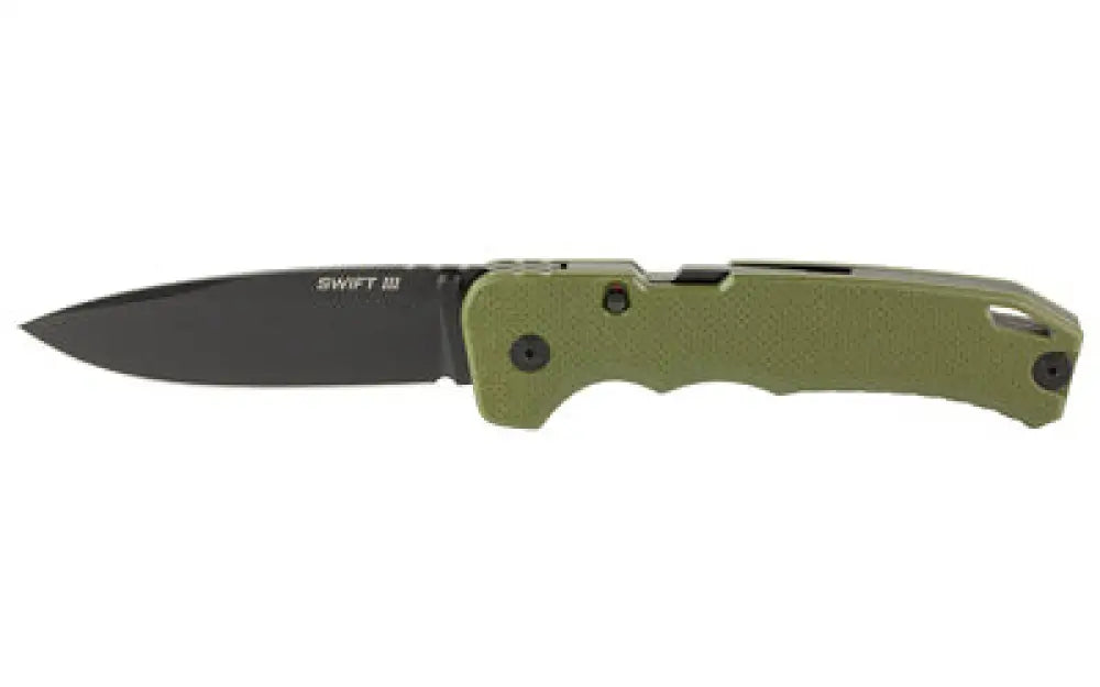 Cold Stl Swift Iii Black Buy at Faith and Freedom Outdoors - Folding Knives - Knife
