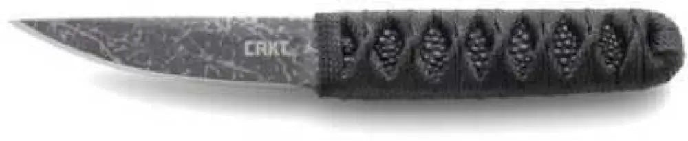 Columbia River 2367 Obake 3.64’’ Plain Etched Ticn 8cr14mov Ss Black Nylon Cord Wrapped Handle Fixed