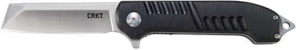Columbia River 4031 Razel Gt 3.02’’ Folding Plain Satin 8cr13mov Ss Blade Black Anodized Aluminum Handle Knife