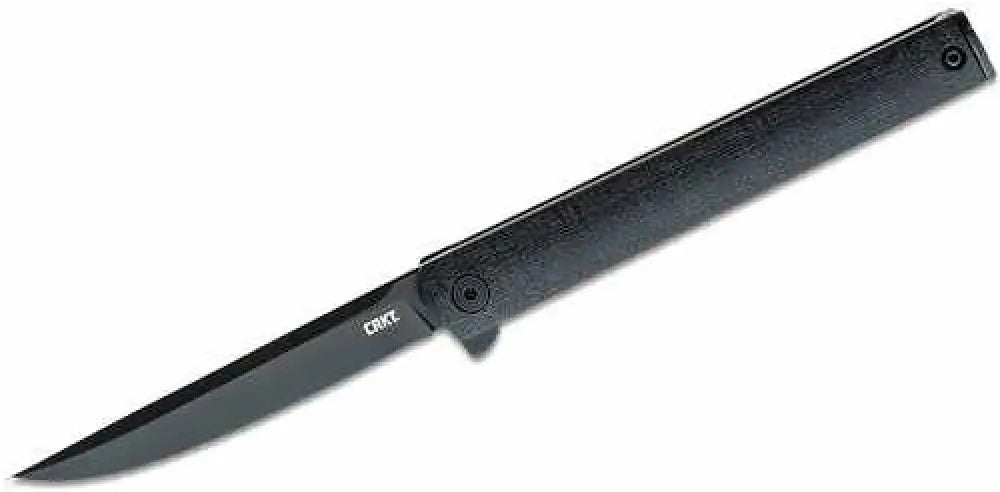 Columbia River Crkt Ceo Flipper Blackout 3.35’’ Plain Aus8 Ss Blade Grn Handle - 7097k