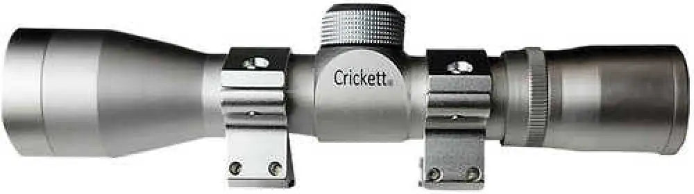 Crickett Ksa054s Compact Silver 4x32mm Includes Rings
