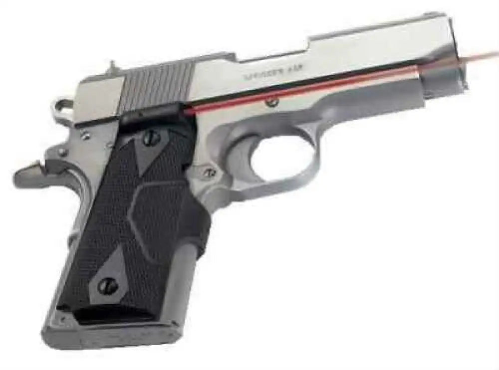Crimson Trace Corporation Hi-brite Lasergrip Fits 1911 Officer’s/defender Front Activated Lg-404