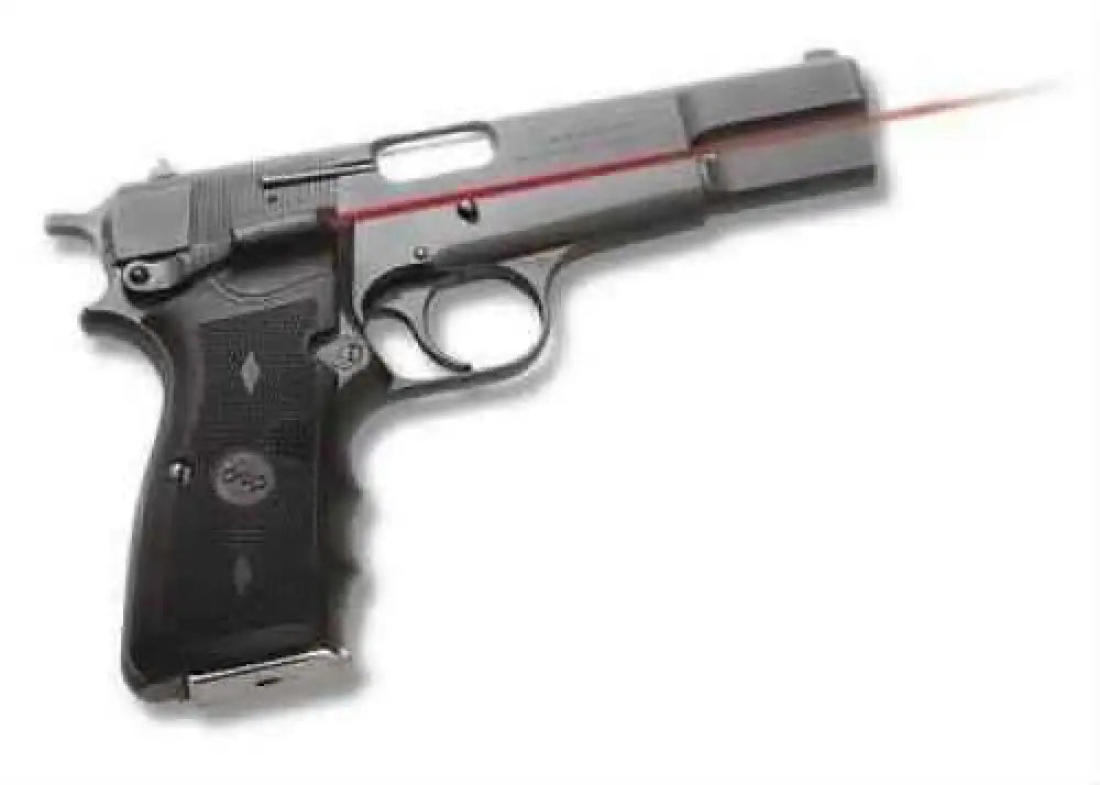 Crimson Trace Corporation Hi-brite Lasergrip Fits Browning Hi-power Rubber Wraparound Lg-309