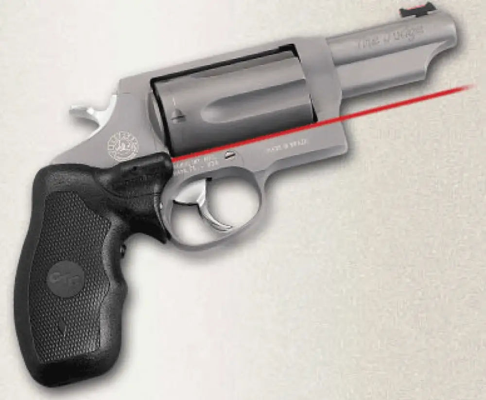 Crimson Trace Corporation Hi-brite Lasergrip Fits Taurus Judge Black Rubber Wraparound Lg-375