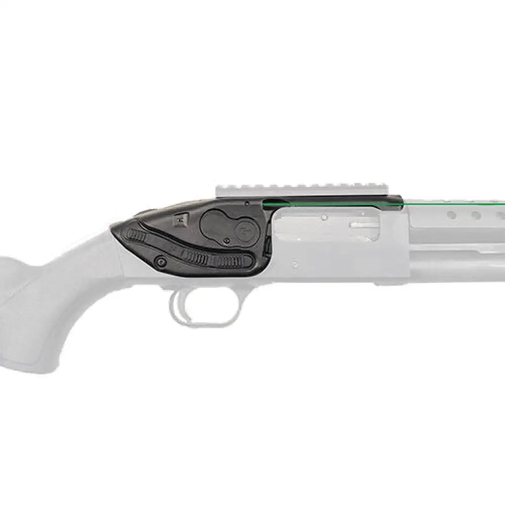 Crimson Trace Corporation Lasersaddle Ambidextrous Activation Fits Mossberg Shockwave/500/590 Green Black Ls-250g