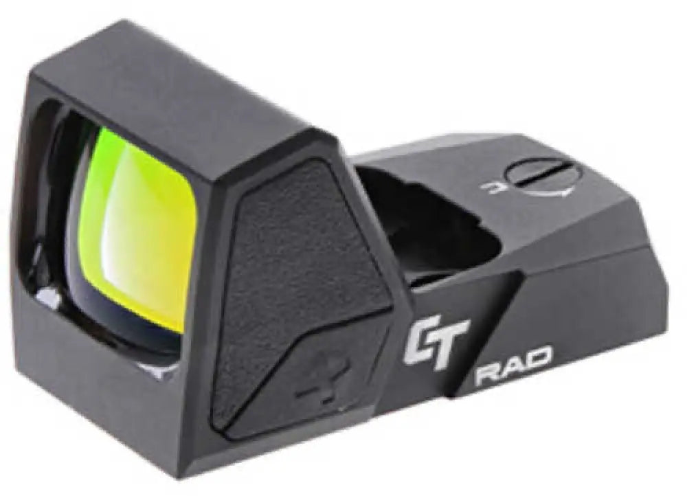 Crimson Trace Corporation Rad Green Dot Open Reflex Sight Black 5 Moa - 01-01890