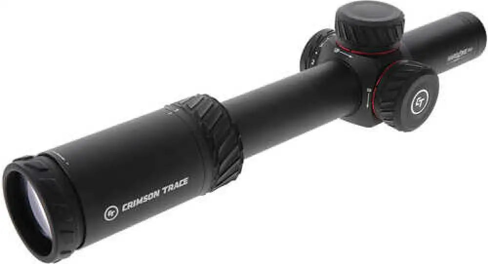 Crimson Trace Hardline Pro Black 1-6x24mm 30mm Tube Illuminated Competition Reticle - 101100