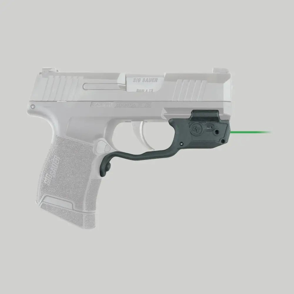 Crimson Trace Laser Sights Laserguard for Sig Sauer P365 Green Buy at Faith and Freedom Outdoors