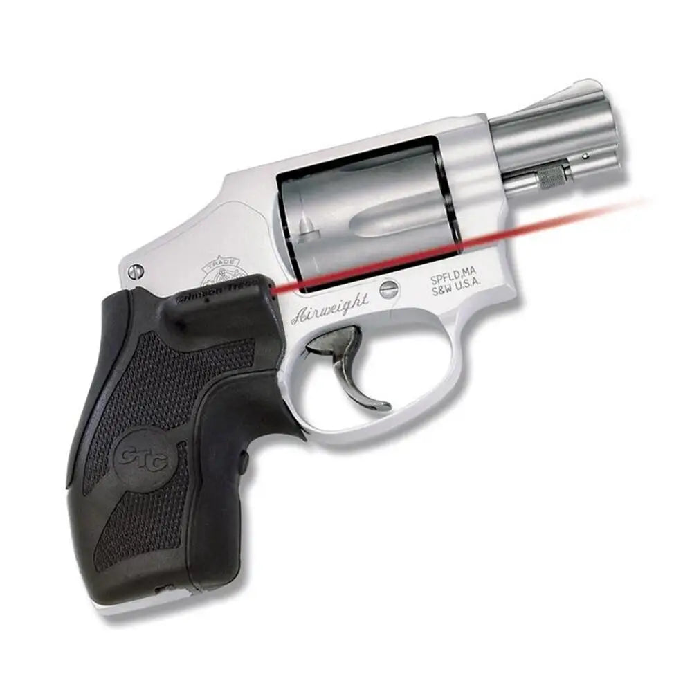 Crimson Trace Laser Sights Revolver Lasergrip S&w J-frame Round Butt Buy at Faith and Freedom Outdoors
