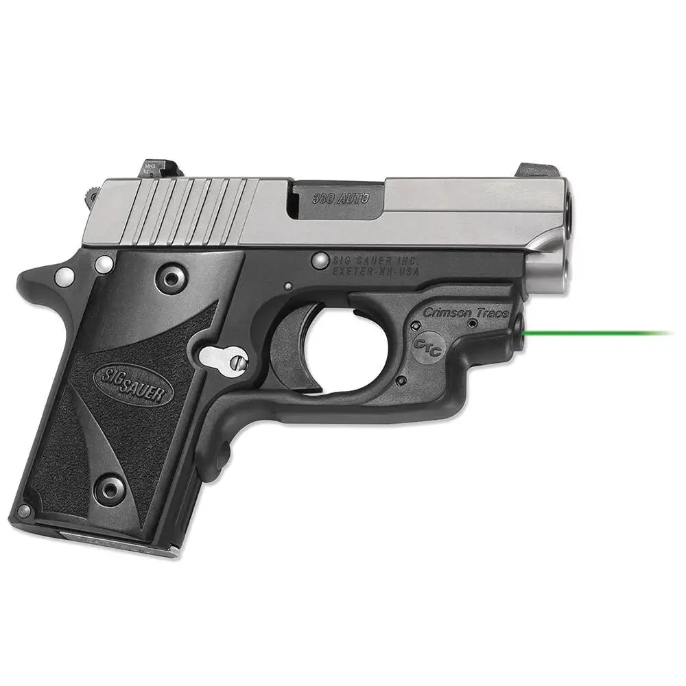 Crimson Trace Optics|laser Sights Laserguard for Sig Sauer P238 & P938 Green Laser Buy at Faith and Freedom Outdoors