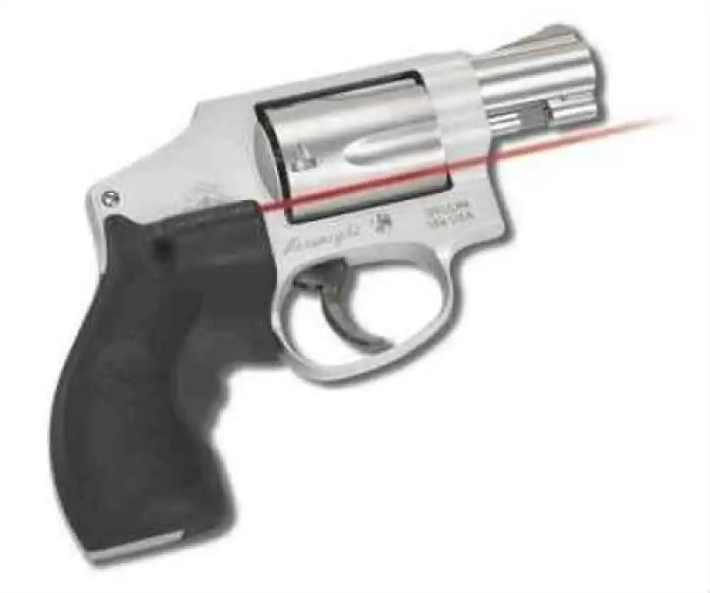 Crimson Trace Smith and Wesson j Frame Round Butt-polymer Grip Overmold Front Activation Lg-105