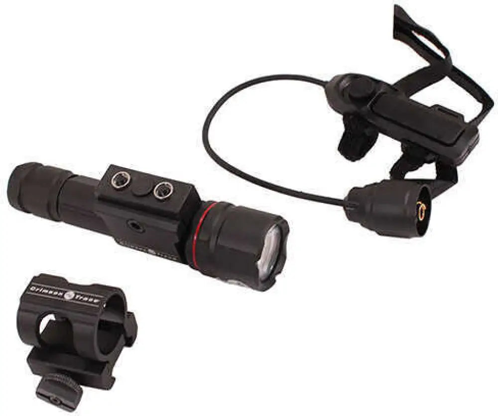 Crimson Trace Weapon Light Led with Remote Switch 2 Cr123a Batteries 900 Lumens Aluminum Black - Cwl-202