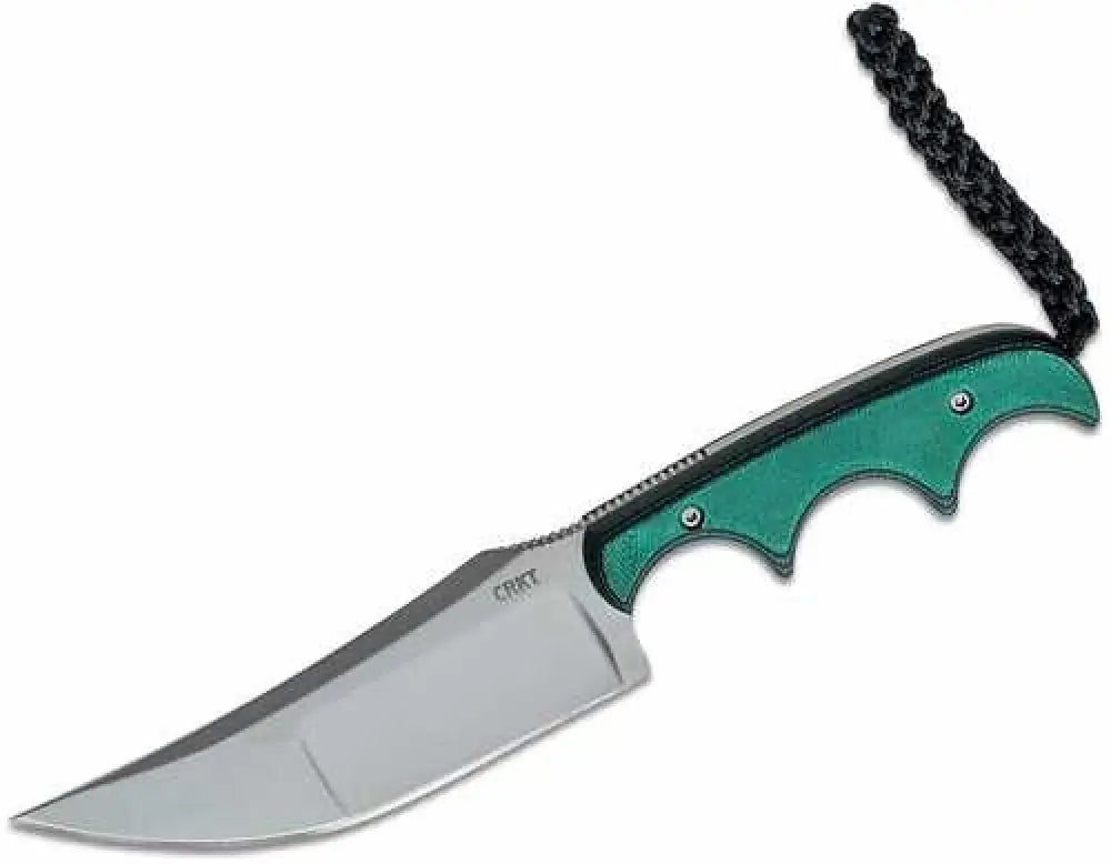 Crkt Fawkes 2.74’’ Folding Clip Point Plain Bead Blasted 1.4116 Ss Blade G10 Orange/black Handle - 2372