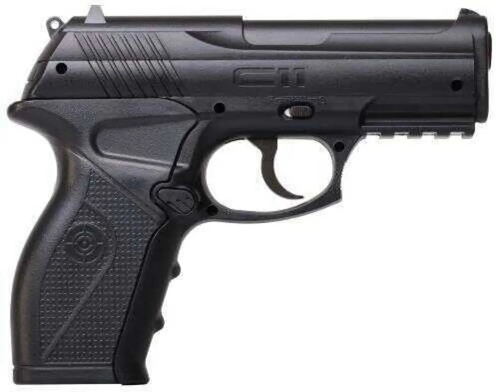 Crosman Model C11 Tactical Pistol.177 Bb Black Synthetic Stock Co2 Semi Automatic 480 Feet Per Second