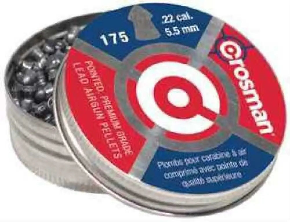 Crosman Pellet Blister Pack.22 (per 175) Card P022