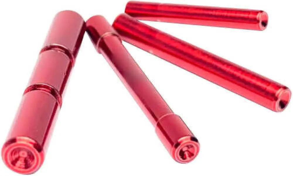 Cross Armory 4 Pin Set Dimpled Extended for Glock 1719-23262729-354041 Gen4 Red 4140 Steel Handgun - Crg4psrd