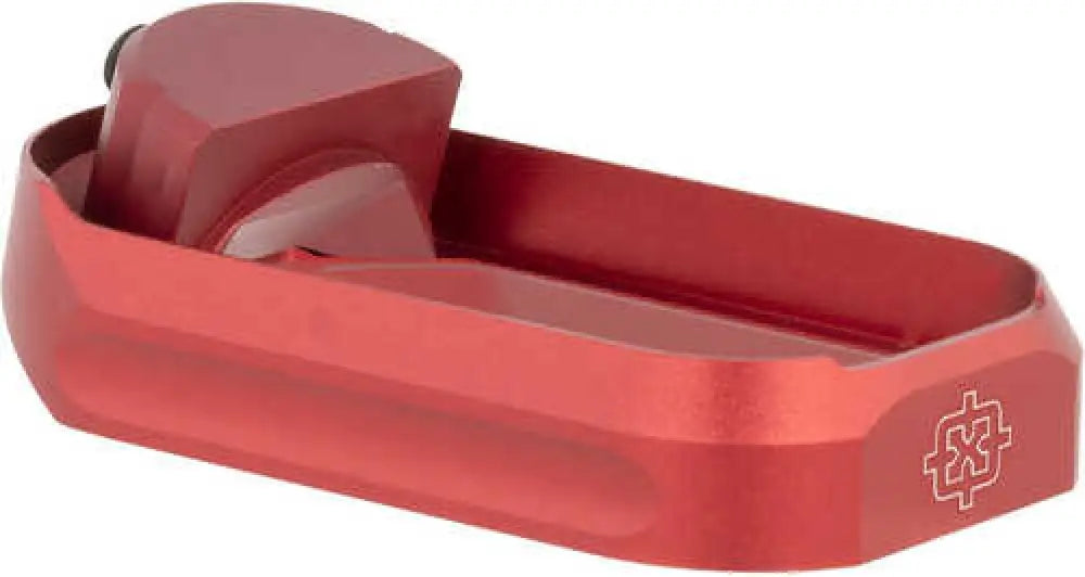 Cross Armory Flared Magwell Red Anodized Aluminum for Glock Gen 1-3 - Crgfmwrd