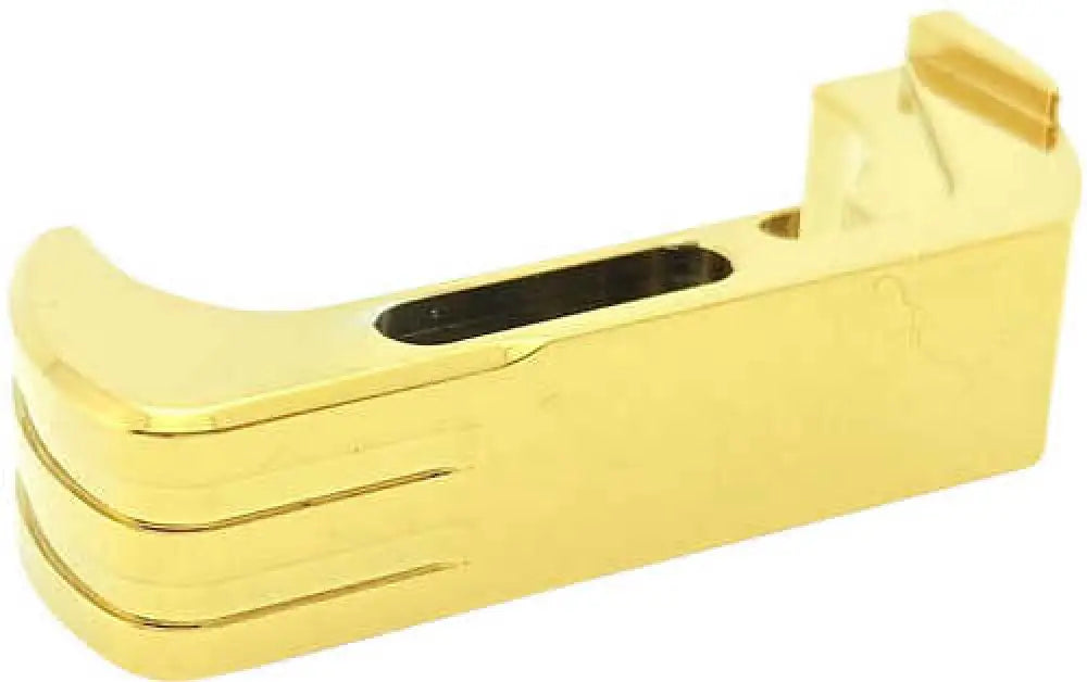 Cross Armory Magazine Catch Extended for Glock 17192223-2426272931-34 Gen4-5 Handgun 7075-t6 Aluminum Gold - Crg5mcgd