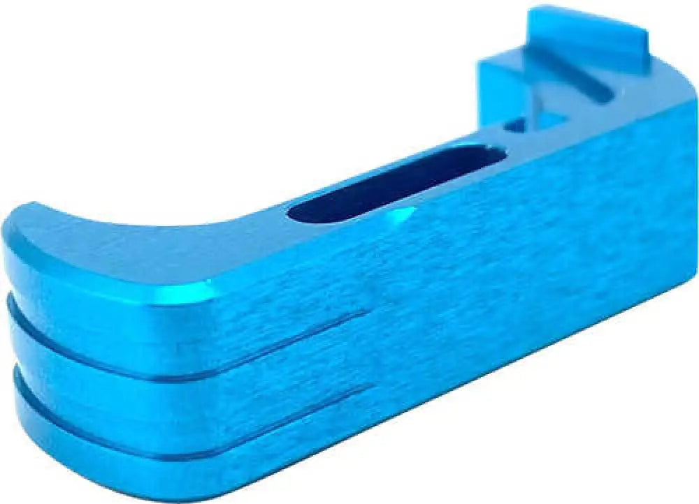 Cross Armory Magazine Catch Extended for Glock 17192223-2426272931-34 Gen4-5 Handgun 7075-t6 Aluminum Blue - Crg5mcbk