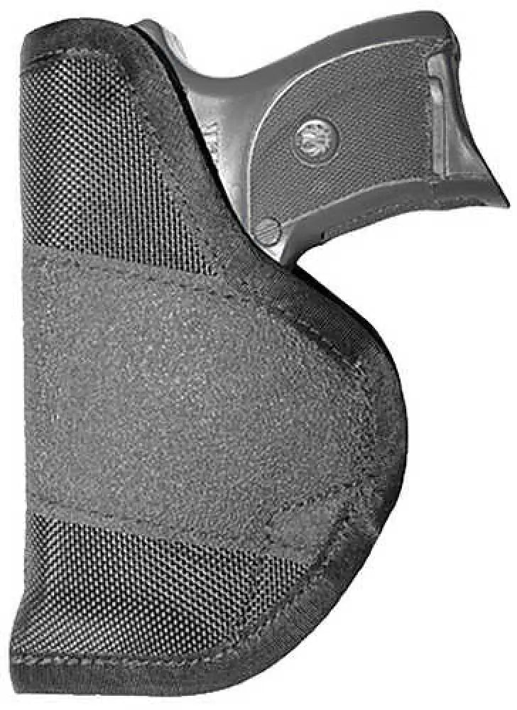 Crossfire the Grip Holster 01 Black Rubber Fabric/ 1680 Denier Ballistic Nylon Iwb/pocket 1-1.5’’ Micr - Crf-grpsa1m-1