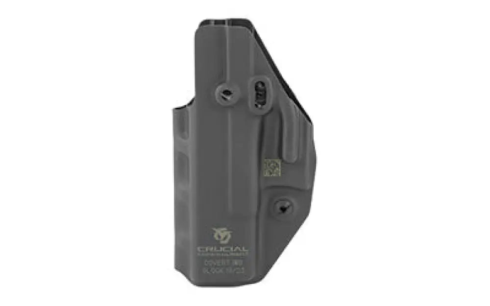 Crucial Inside Waistband for Glock 19 Ambidextrous Black Buy at Faith and Freedom Outdoors - Holsters - Holster