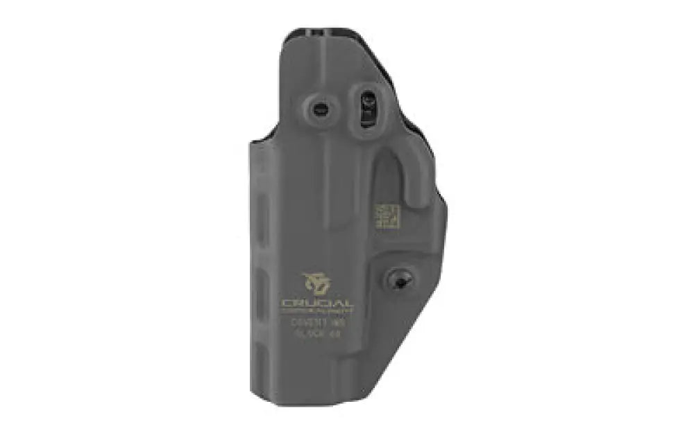 Crucial Inside Waistband for Glock 48 Ambidextrous Black Buy at Faith and Freedom Outdoors - Holsters - Holster