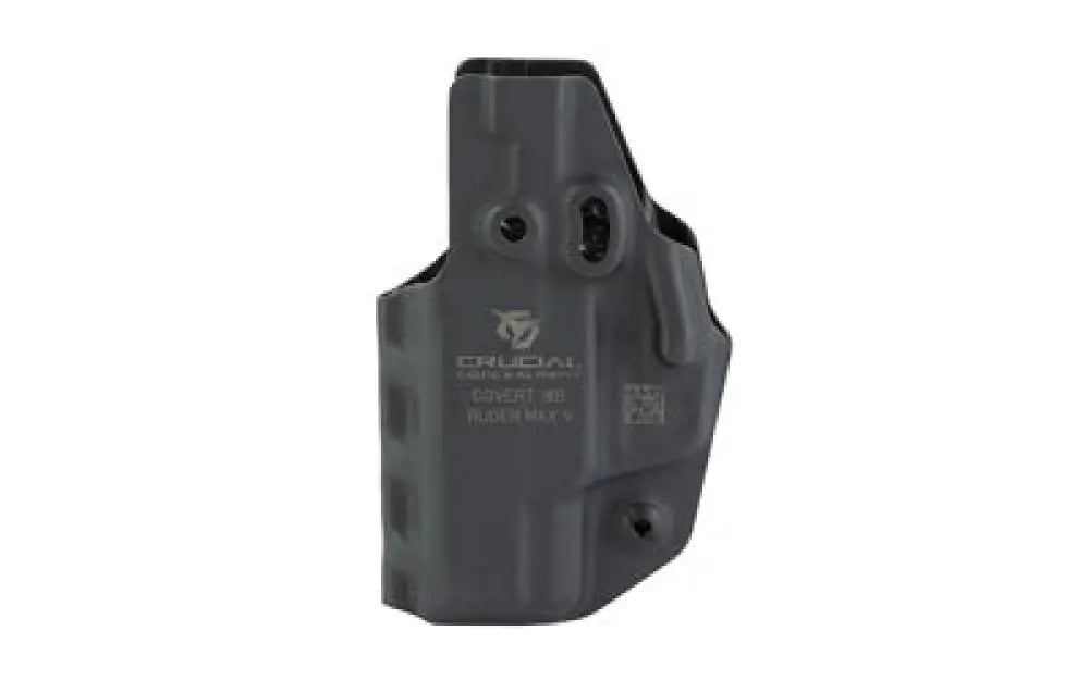 Crucial Inside Waistband for Ruger Max-9 Ambidextrous Black Buy at Faith and Freedom Outdoors - Holsters - Holster