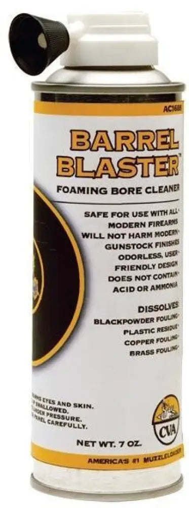 Cva Gun Oils & Cleaning Solvents|muzzleloader Accessories Barrel Blaster Foaming Bore Cleaner Buy at Faith and Freedom