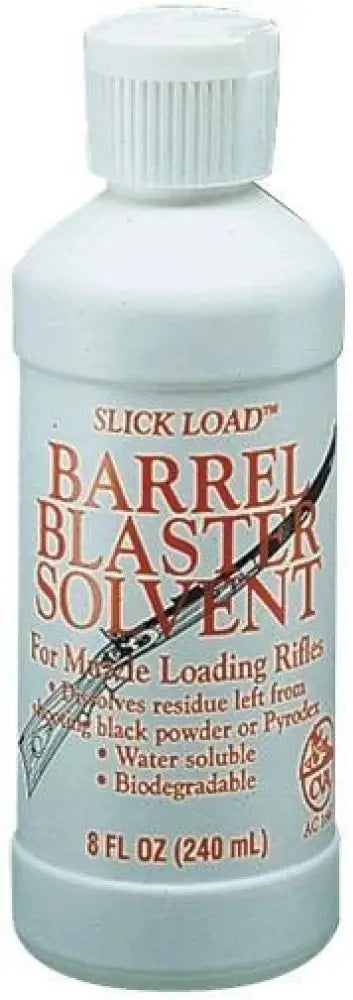 Cva Gun Oils & Cleaning Solvents|muzzleloader Accessories Slick Load Barrel Blaster Solvent - 8 Oz Buy at Faith