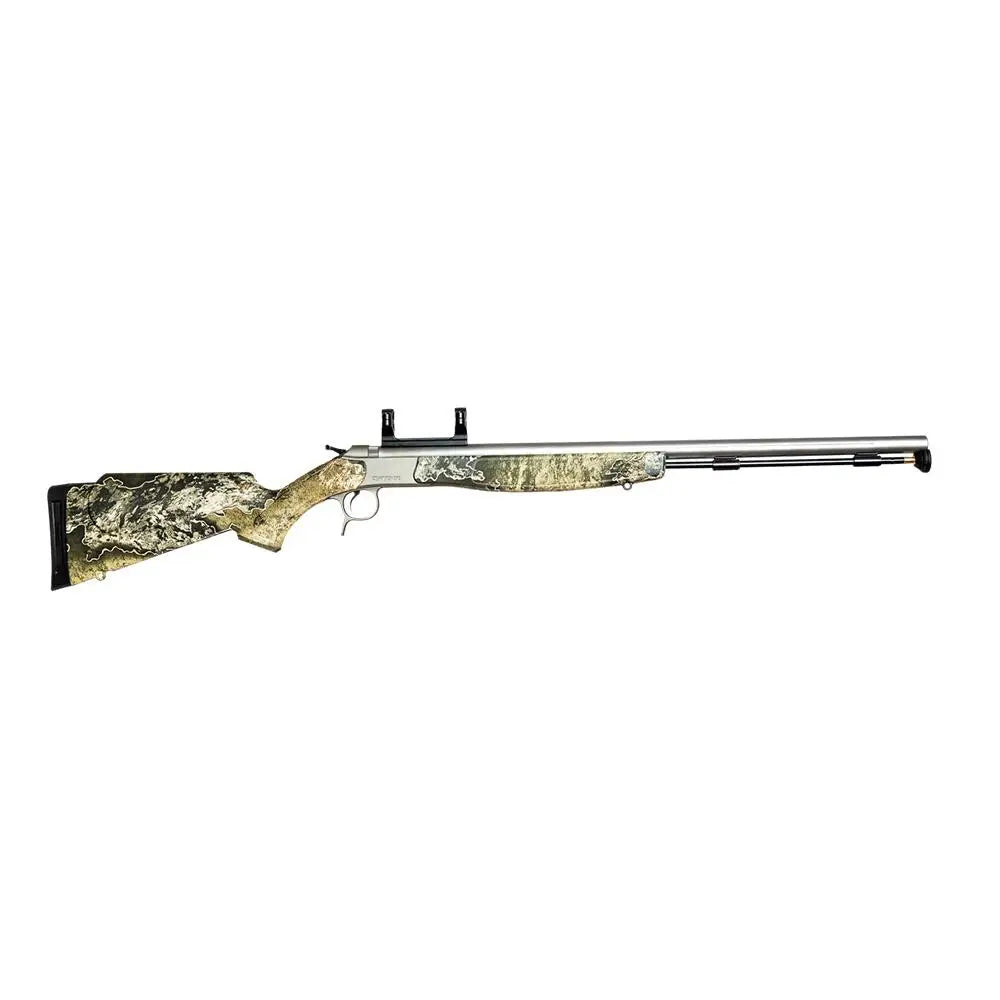 Cva Inline Optima V2 Stainless Steel Muzzleloader Rifle 50 Cal Single Shot 26’’ Barrel Realtree Excape Buy at Faith