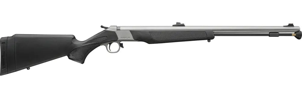 Cva Inline Wolf V2 Northwest Camo Muzzleloader Ss/black 50cal(fos)ambi Adj Stockqrbp Quik Rel Brch Plg Musket Cap