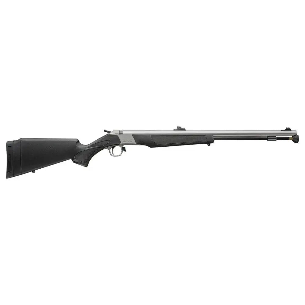 Cva Inline Wolf V2 Ss Muzzleloader 50 Cal 24’’ Barrel Ambi Stock Durasight Sights - Black Buy at Faith and Freedom