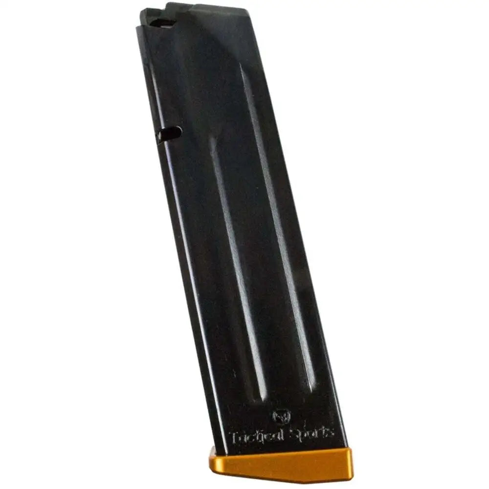 Cz-usa Handgun Magazines Cz Tactical Sport Orange Magazine Aluminum Base Pad 9mm Luger 20/rd Buy at Faith and Freedom