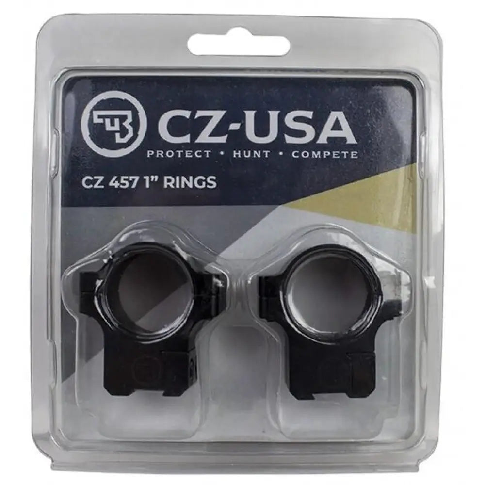 Cz-usa Scope Rings Cz 457 455 1’’ 11mm Dovetail Aluminum Base Height 0.575’’ Buy at Faith and Freedom Outdoors