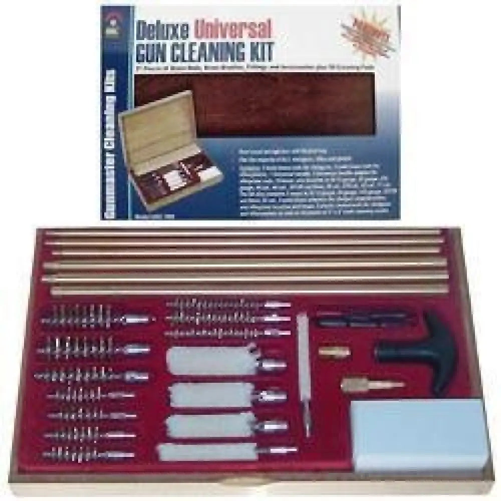 Dac Technologies Gun Cleaning Kits Dac Universal 35-piece Deluxe Kit - Wooden Case Buy at Faith and Freedom Outdoors
